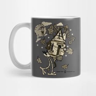 Retro 1930s Style Baba Yaga Mug